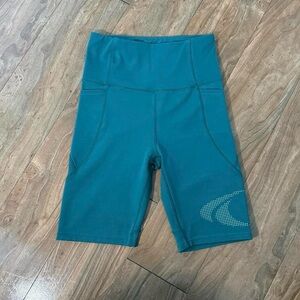 Teal Women's High-Waisted Shorts